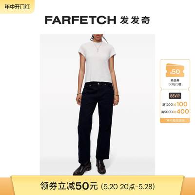 Re Done女士Hanes 半透明T恤FARFETCH发发奇