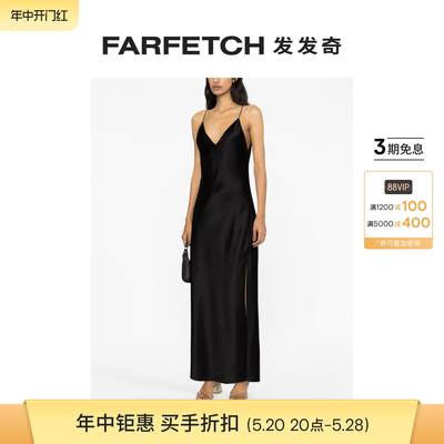 [Final Sale]Rag&Bone女士Larissa 缎面连衣裙FARFETCH发发奇