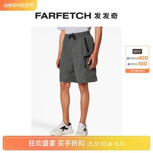 FARFETCH发发奇 抽绳运动短裤 Exchange男士 Armani