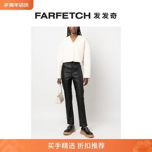 FARFETCH发发奇 Sale Final Levi S李维斯女士涂层直筒裤