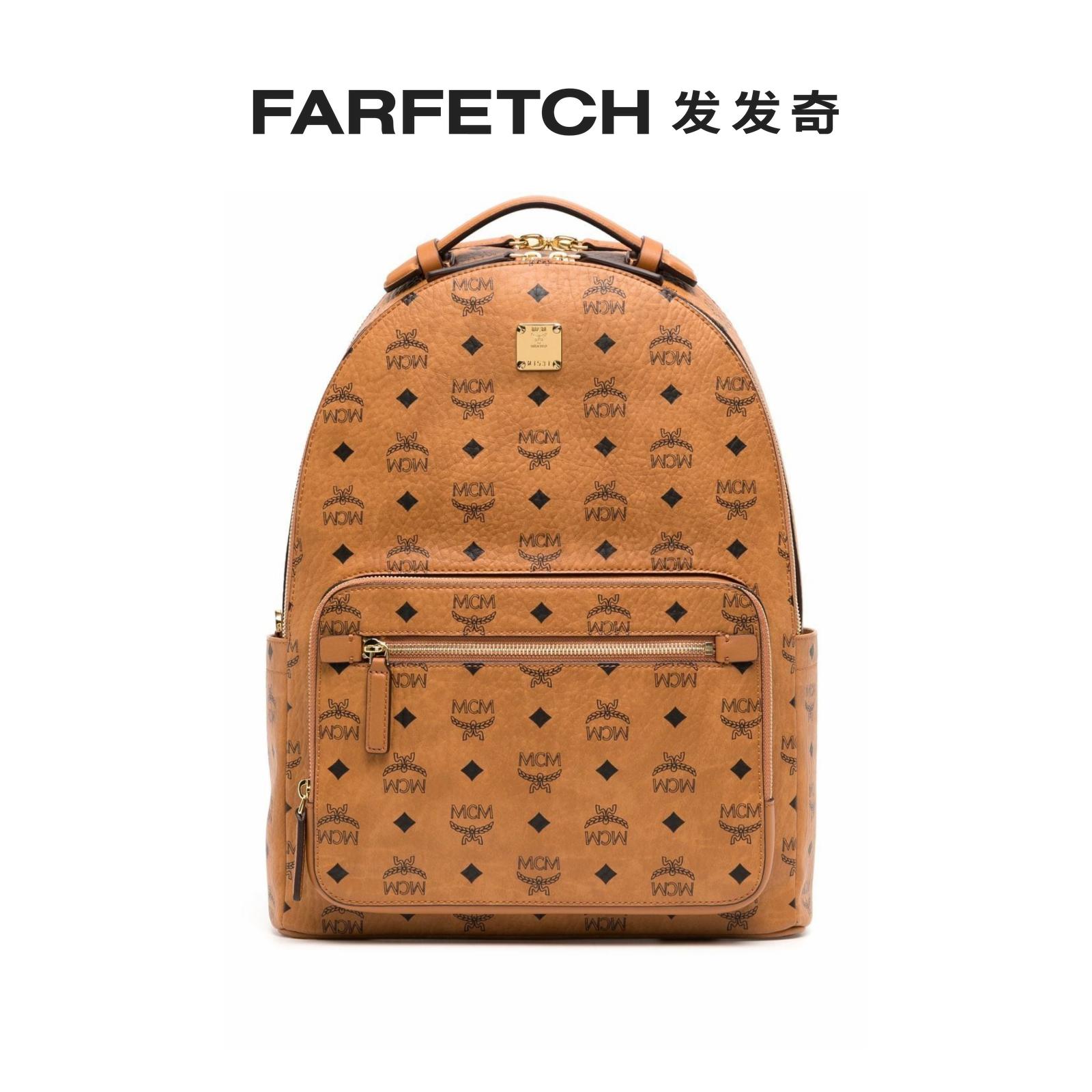 Mcm男士Stark City中号双肩包FARFETCH发发奇