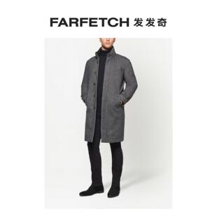 Norwegian 单排扣羊绒外套FARFETCH发发奇 Wool男士