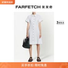 Proenza Schouler White Label女士短袖衬衫裙FARFETCH发发奇