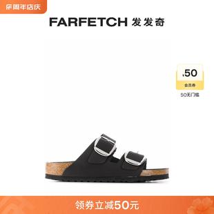 勃肯鞋 热销单品 Birkenstock女士Arizona黑色露趾休闲凉鞋 发发奇