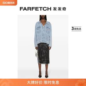 Y/Project女士Evergreen牛仔夹克FARFETCH发发奇