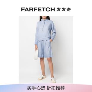 COLOMBO女士抽绳领长袖 卫衣FARFETCH发发奇