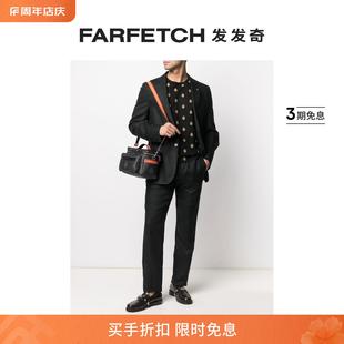 Billionaire男士 Sale FARFETCH发发奇 Final 徽章刺绣精裁长裤