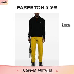 FARFETCH发发奇 土星刺绣polo衫 Westwood男士 Vivienne