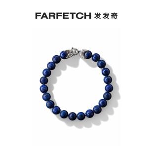 Spiritual David 纯银 Beads Yurman男士 青金石手链发发奇