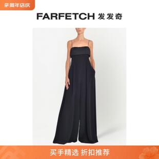 Lippes女士抹胸式 Adam Sale FARFETCH发 Final 阔腿真丝连体长裤