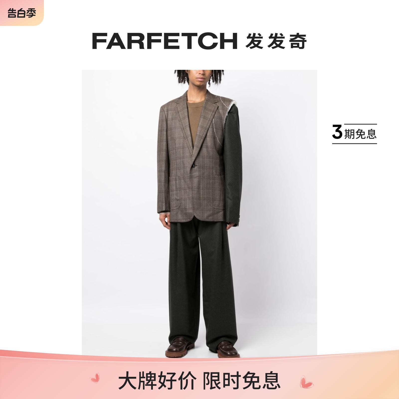 Kolor男士阔腿西裤FARFETCH发发奇