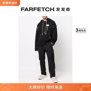 FARFETCH发发奇 棕树印花喷漆效果连帽衫 Angels男士 Palm