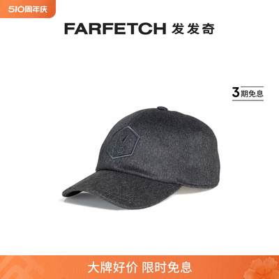 Norwegian Wool男士logo刺绣棒球帽FARFETCH发发奇