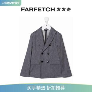 夹克FARFETCH发发奇 双排扣西装 Armani阿玛尼童装 Emporio