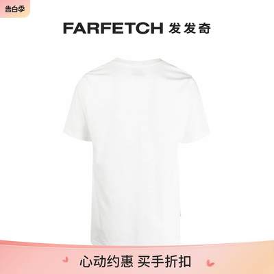 Family First男士logo压纹棉T恤FARFETCH发发奇