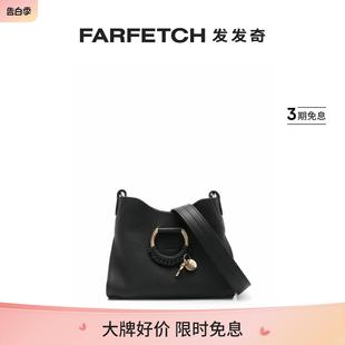 Chloe女士圈环细节皮质斜挎包FARFETCH发发奇 See