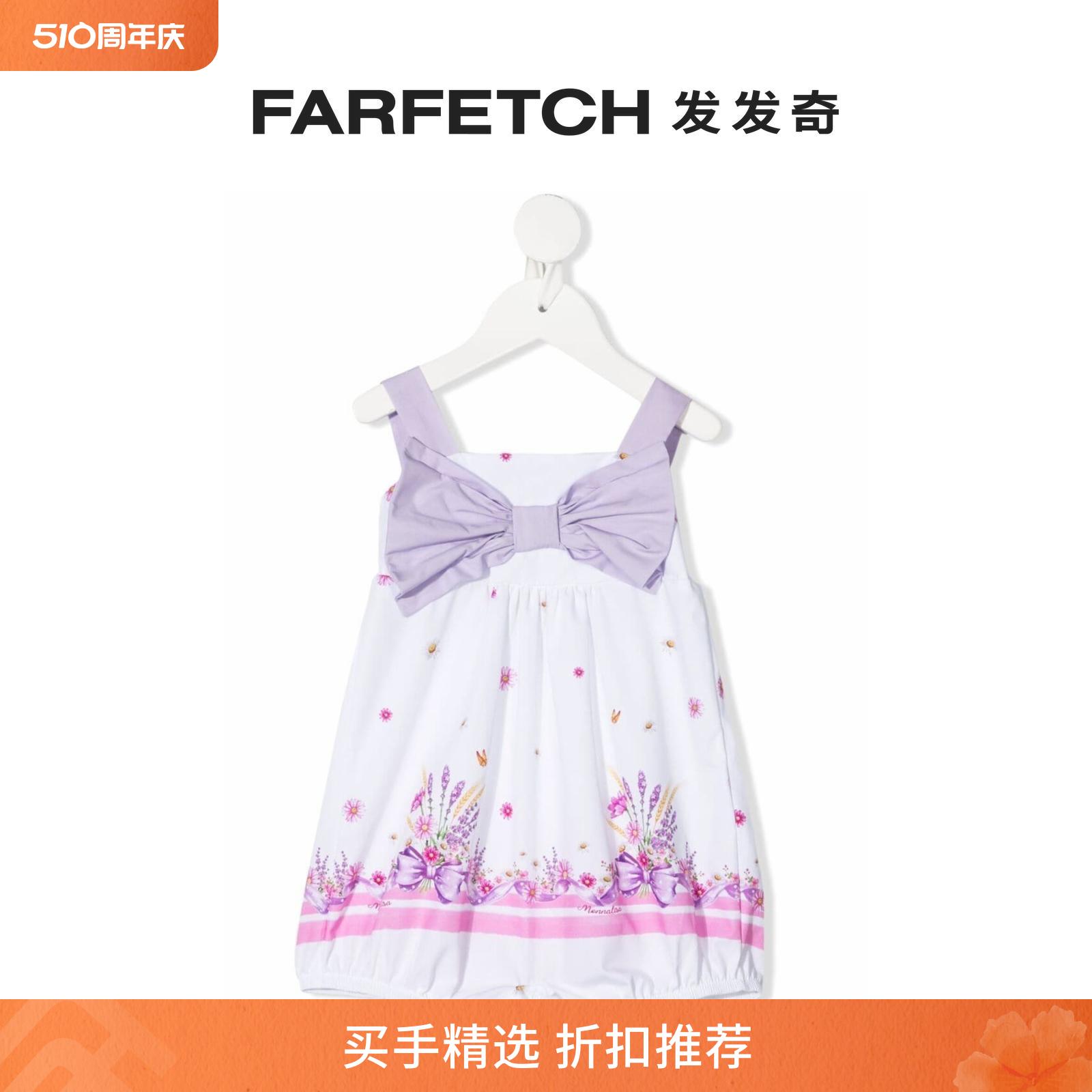 [Final Sale]Monnalisa童装花卉印花连体短裤FARFETCH发发奇