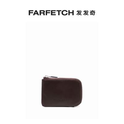 Woolrich男士logo压纹皮质钱包FARFETCH发发奇