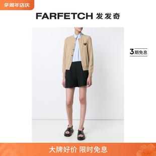 Play川久保玲女士爱心针织开衫 CDG FARFETCH发发奇 热销单品