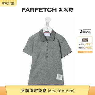 短袖 Thom 经典 FARFETCH发发奇 Browne童装 polo衫