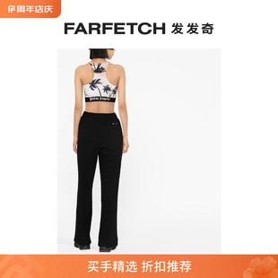 运动上衣FARFETCH发发奇 Palm Angels女士棕树印花短款