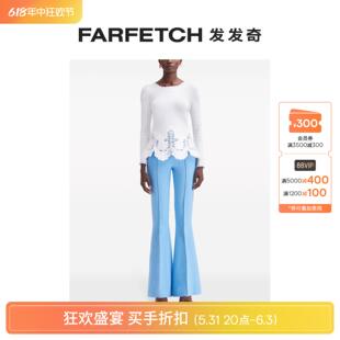 Renta女士Birdsnest 扇贝形边毛衣FARFE Sale Oscar Final