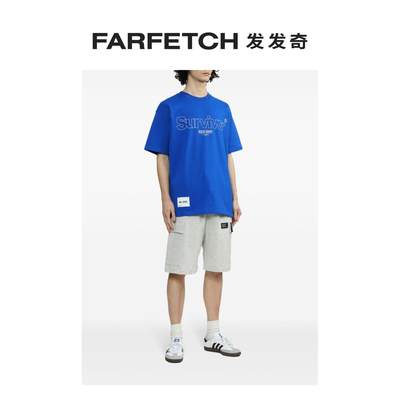 Izzue男士棉运动短裤FARFETCH发发奇