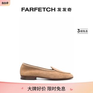 绒面皮乐福鞋 Scarosso女士Nele FARFETCH发发奇