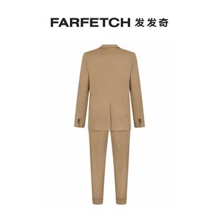 Dsquared2男士 FARFETCH发发奇 套装 单排扣棉西装