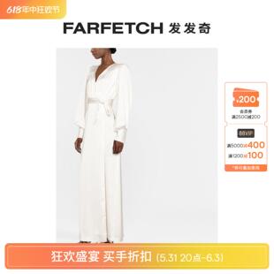 Rotate女士Ria 超长连衣裙FARFETCH发发奇 裹身式