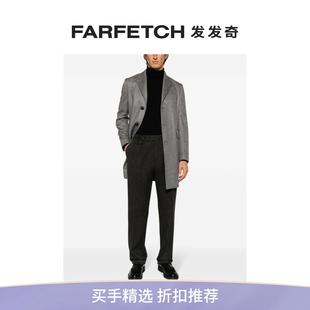 Sale COLOMBO男士 Final 羊绒混纺单排扣外套FARFETCH发发奇