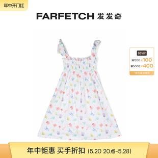 图案印花棉连衣裙FARFETCH发发奇 SIOLA童装