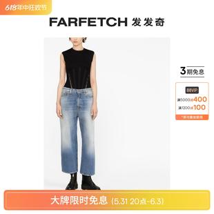 FARFETCH发发奇 R13女士仿旧效果牛仔裤