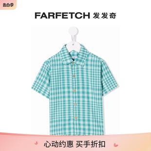 KNOT童装 Sale FARFETCH发发奇 Final 格纹衬衫