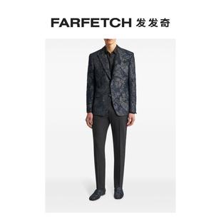 佩斯理提花西装 Etro男士 夹克FARFETCH发发奇