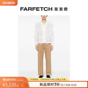 Hall FARFETCH发发奇 棉衬衫 Familial Bode男士