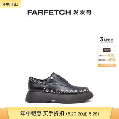 [Final Sale]3.1 Phillip Lim女士Mercer 皮质德比鞋FARFETCH发发