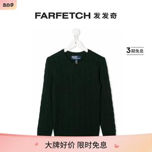 Final Ralph Sale Lauren童装 粗绞花针织羊绒毛衣FARFETCH发发奇