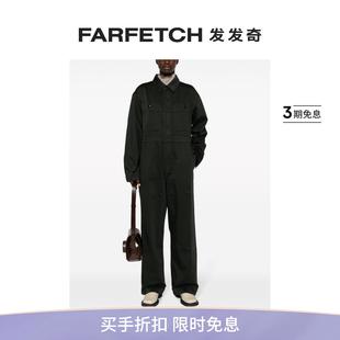 Lemaire女士直筒棉连体长裤 FARFETCH发发奇