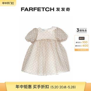 印花伞形连衣裙FARFETCH发发奇 Mi.Mi.Sol童装