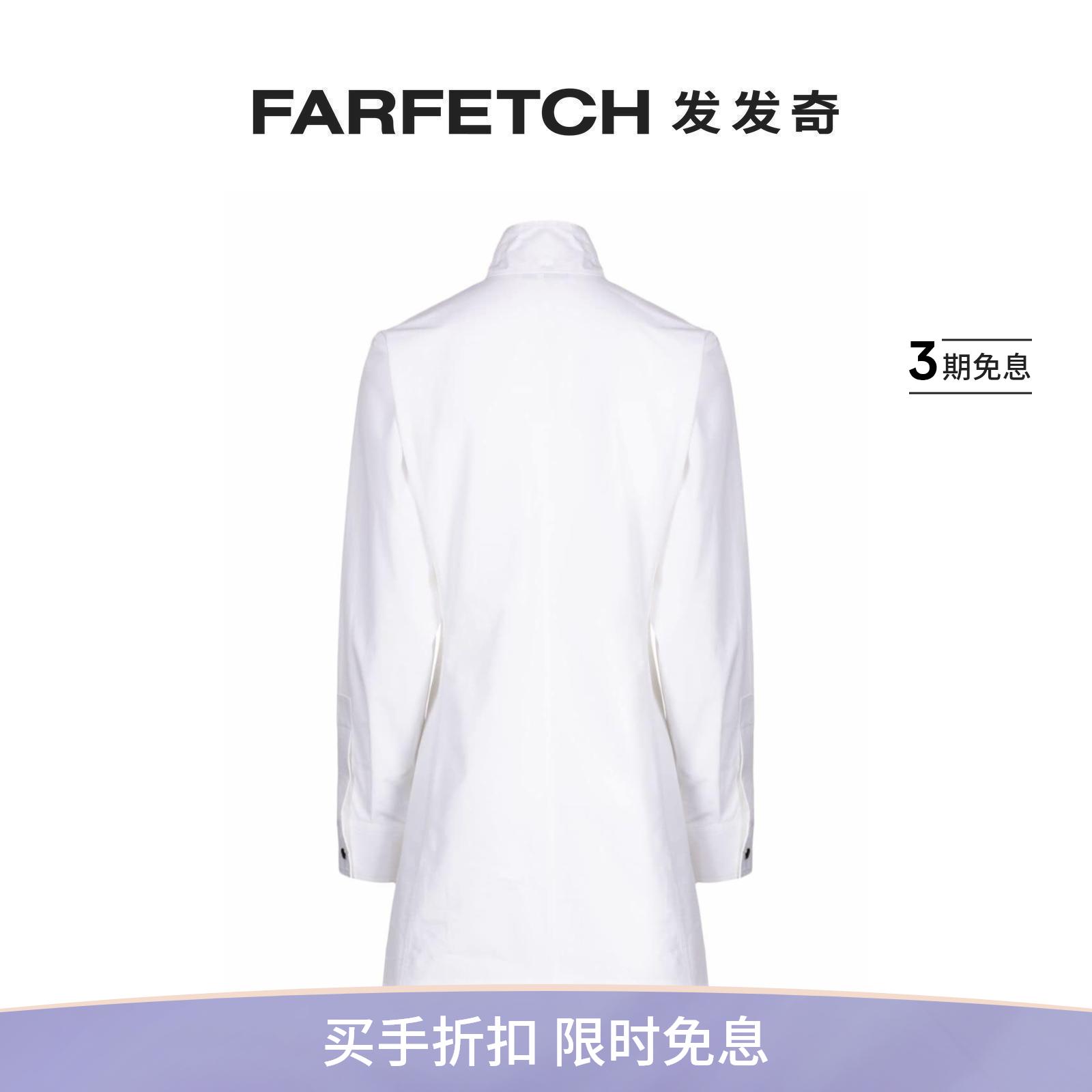 Ports 1961女士高领棉迷你连衣裙FARFETCH发发奇