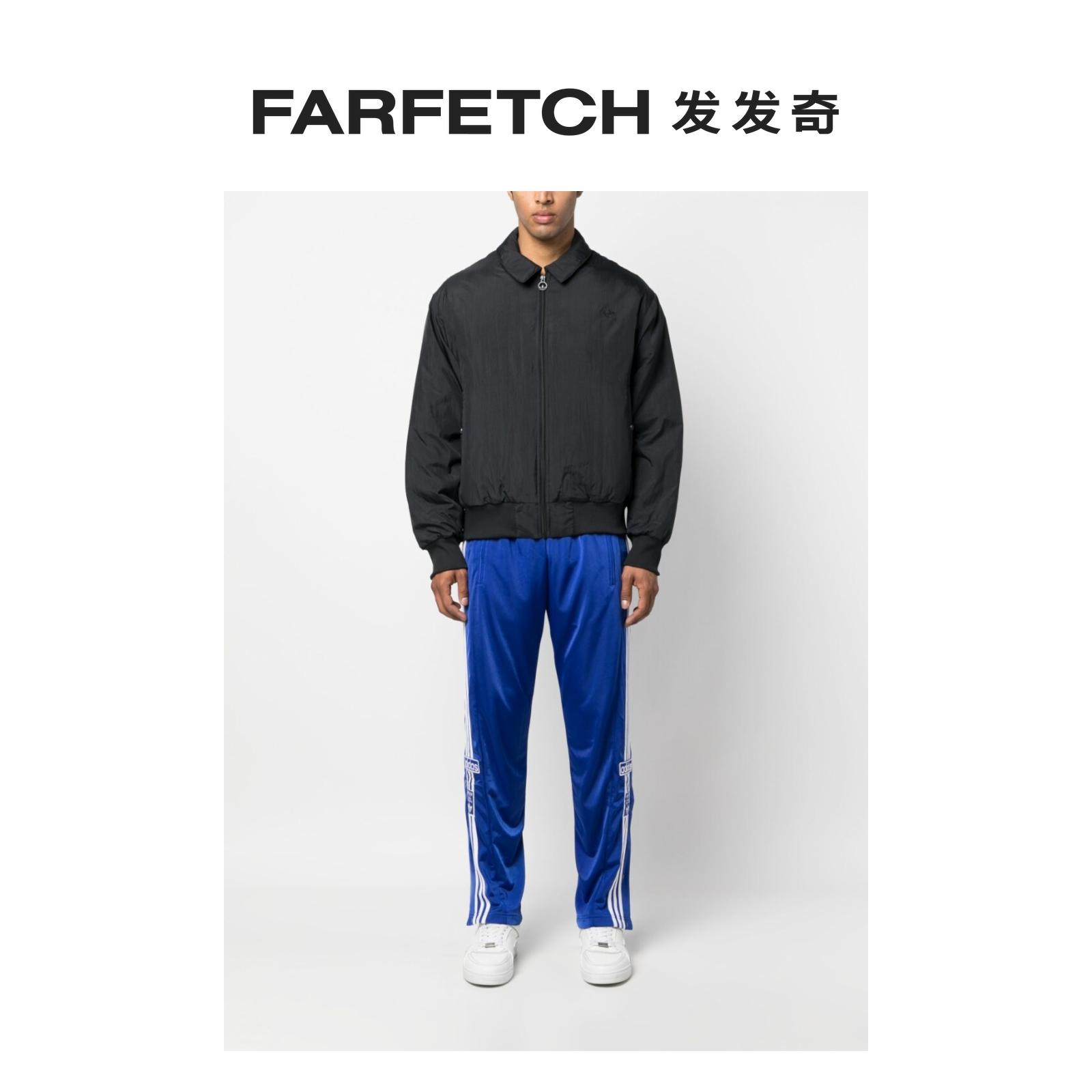 Adidas阿迪达斯男士条纹细节运动裤FARFETCH发发奇