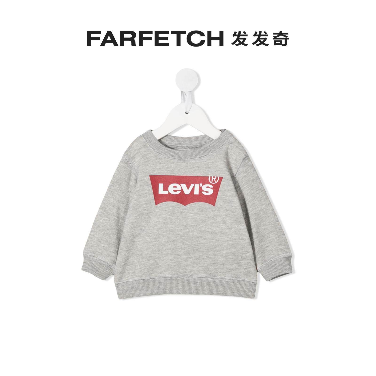 levis李维斯童装蝙蝠袖logo套头衫farfetch发发奇