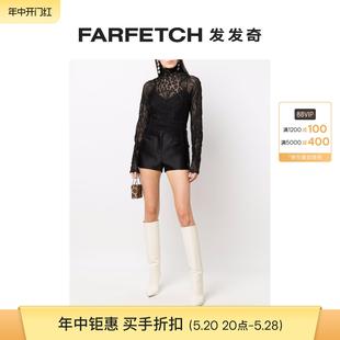 半透明蕾丝高领上衣FARFETCH发发奇 Tom Ford女士汤姆福特