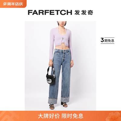 Alexander Wang女士Twinset Hybrid 挂脖开衫FARFETCH发发奇