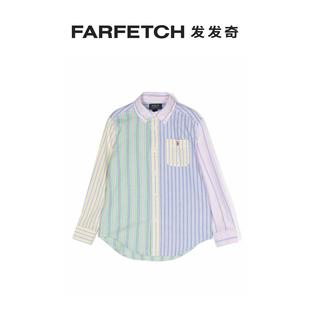 Lauren童装 FARFETCH发发奇 Sale Ralph 棉条纹衬衫 Final Pony