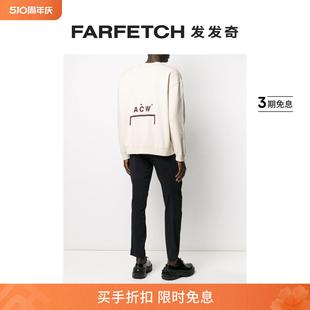 男士 Wall logo印花圆领套头衫 Cold FARFETCH发发奇