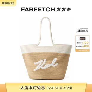 沙滩水桶包FARFETCH发发奇 Signature Lagerfeld女士K Karl