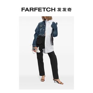 patch Dsquared2女士logo cotton jacket FARFETCH发发奇