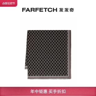 Karl monogram 方形围巾FARFETCH发发奇 Lagerfeld女士K